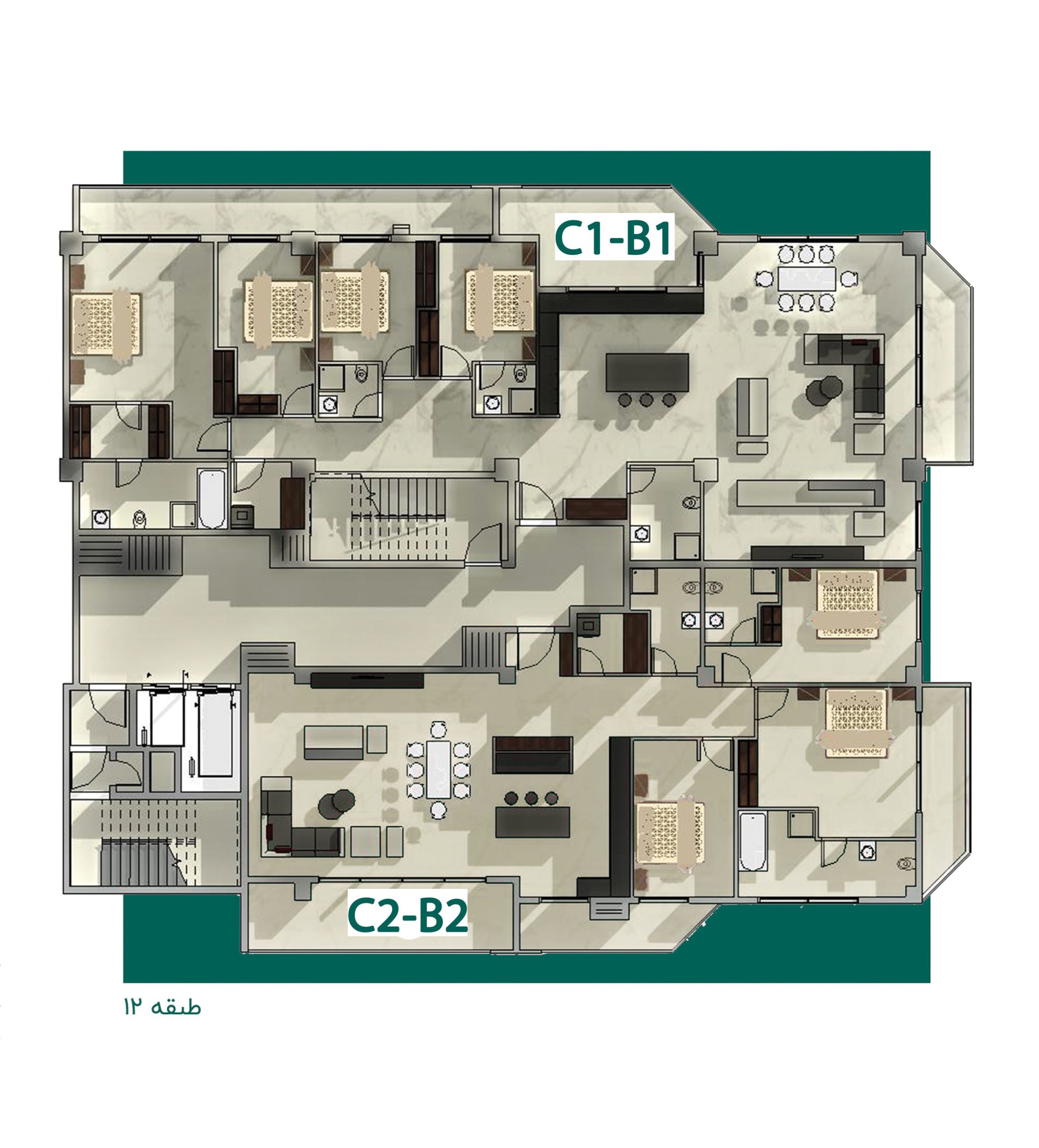 طبقه 12